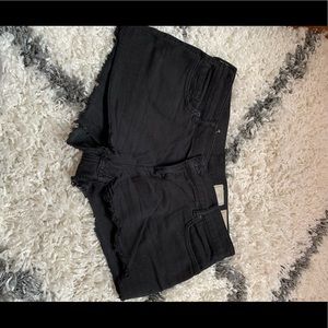 All Saints size 31 black shorts